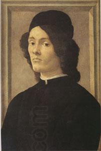 Sandro Botticelli Portrait of a Man (mk05) oil painting picture